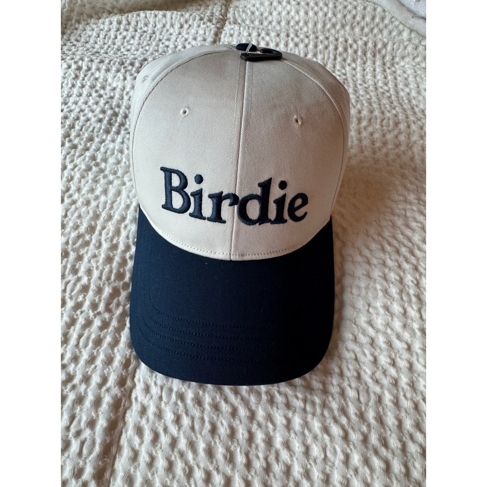 Lululemon Classic Unisex Ball Cap Structured Birdie Hat Ivory Navy LU9DDAS L/XL